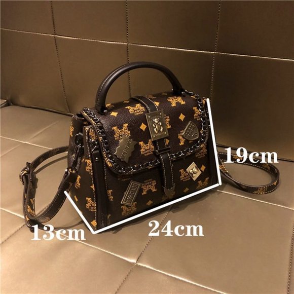 Retro portable fashion one-shoulder messenger bag - Picture 5 of 5